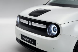 Honda e Front & Rear Grille Decoration Nordic Silver